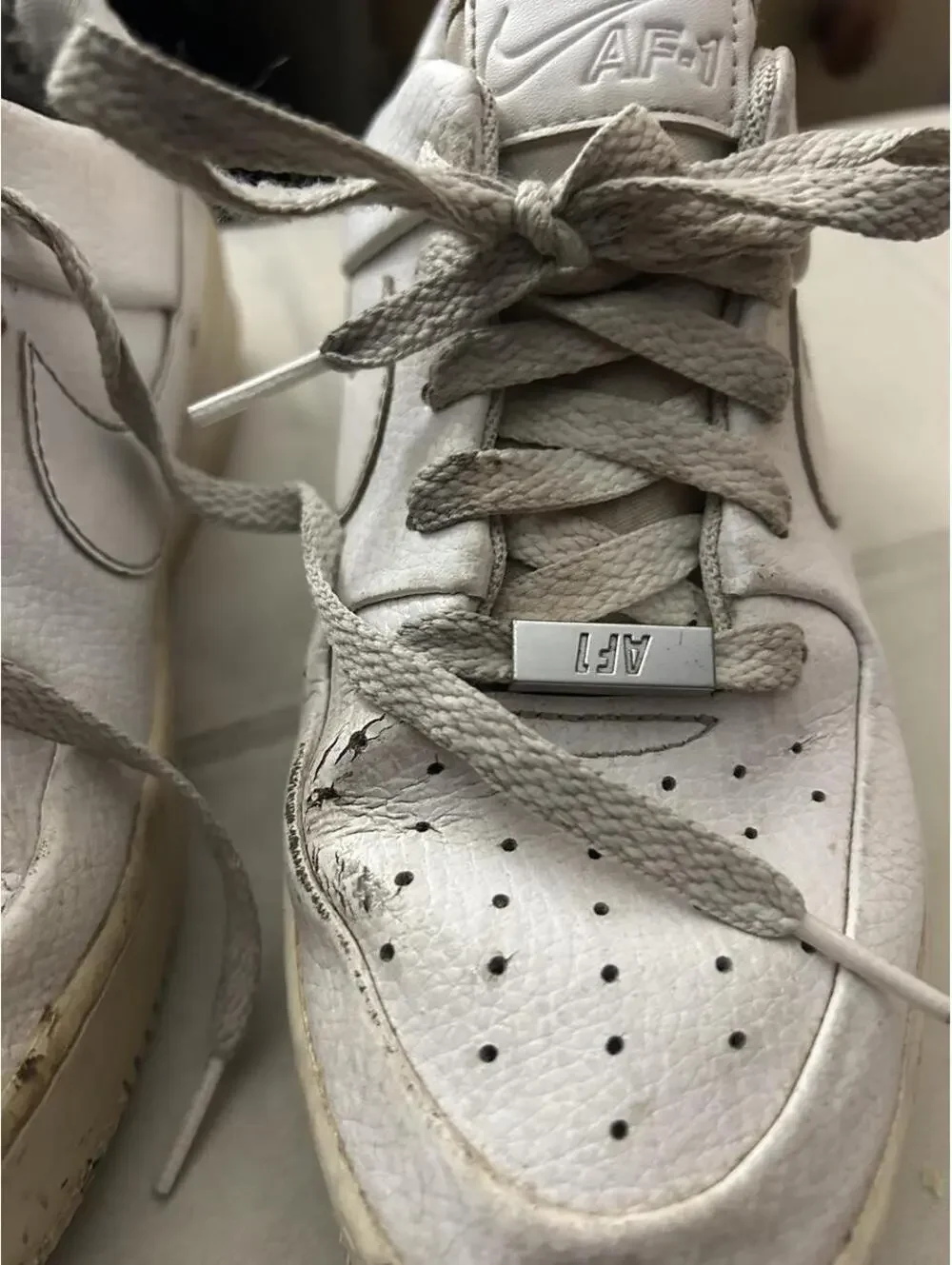 Nike some damage